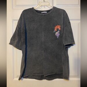 Zara Faded Surf Style Tee Size L